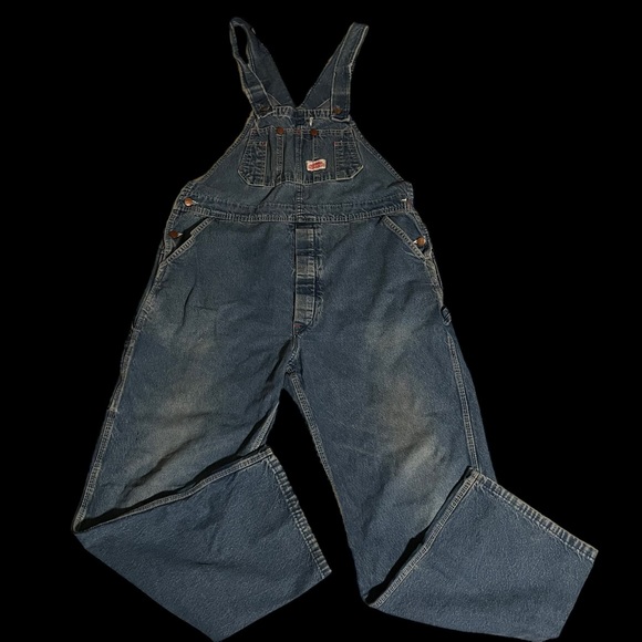 round house Other Roundhouse Vintage Denimoveralls Bibs Size 4